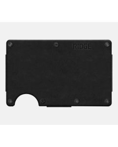 Ridge Accessories Midnight Black Leather Wallet